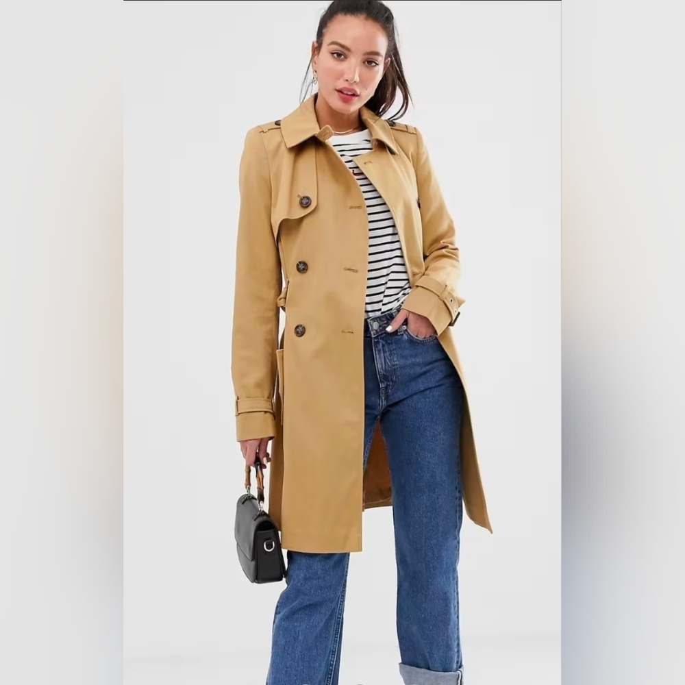 ASOS Camel Trench Coat